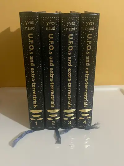 Selling my complete 4 volume set of 1978 UFOs & Extra-Terrestrials in history by Yves Naud. All the...
