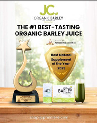 JC Organic Barley Juice from New Zealand