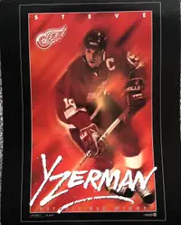 Set of 2 NHL Vintage Hockey posters from 1995-96 