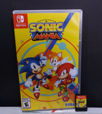 nintendo switch Sonic Mania sega video game software