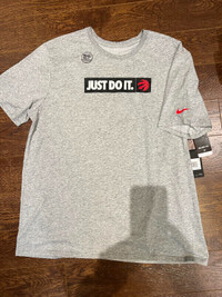 Nike Raptors Just Do It Dri Fit T Shirt 2XL - Brand New
