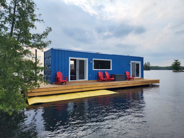Floating Shipping Container Cottage, Builders Package in Houses for Sale in Muskoka - Image 2