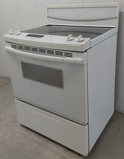 KITCHEN AID RADIANT CERAMIC GLASS-TOP RANGE / CONVECTION OVEN, View more