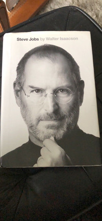 Steve Jobs hardcover book - biography