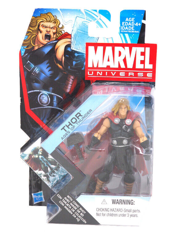 Marvel Universe 3.75 Series 4 001 Thor Ages of Thunder in Arts & Collectibles in St. Albert