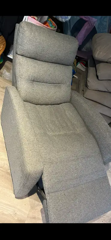 Selling recliner, hardly used reason for selling is I’m moving and no room for it