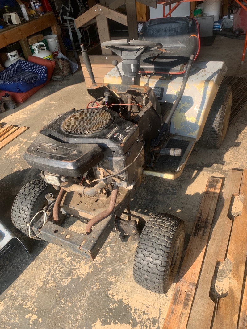 Craftsman Lawn Tractor Project Lawnmowers & Leaf Blowers Grande Prairie Kijiji