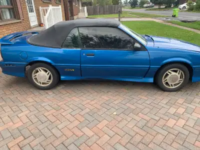 1993 chev cavalier z24 5 speed....rebuilt 3.1 high output, new clutch system, new carpet runs and dr...