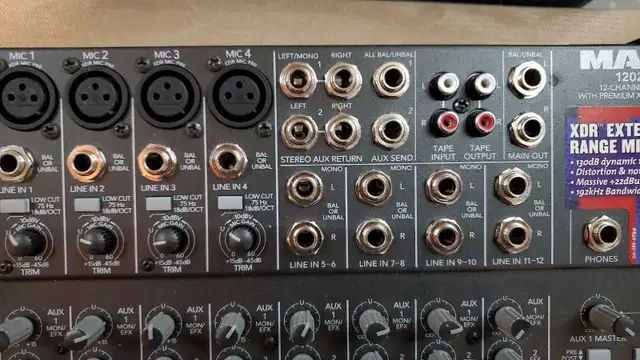 Mackie 1202 VLZ PRO in Pro Audio & Recording Equipment in Calgary - Image 5