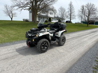 2015 Can Am Outlander 650XT Max DPS ONLY 970 KMS