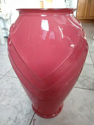 16" Tall Glass Vase, View more