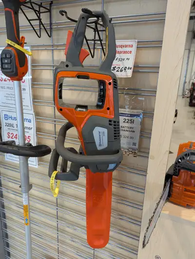 Husqvarna 225i Battery Powered Chainsaw Clearance $269, View more
