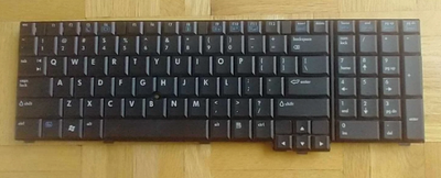 HP 8710P 8710W US Laptop Keyboard 450471-001, View more