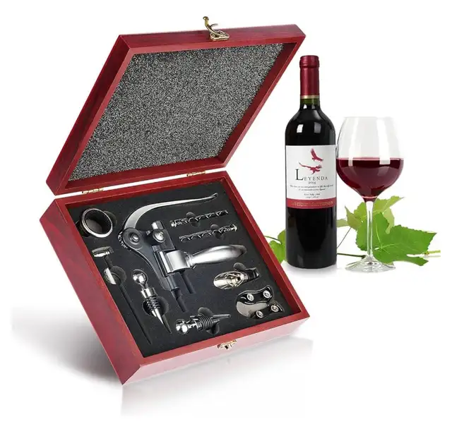 Brand New Leed's Executive Luxury Wine Gift Set