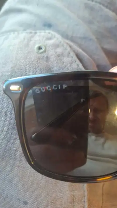 Gucci Men's Tortoise Shell Square Sunglasses, View more