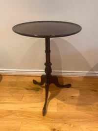 Antique accent table