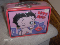 Betty Boop Metal Lunch Box