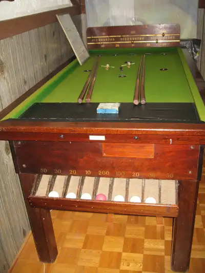 Vintage Bar Billiards Table, View more
