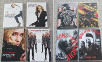 Seasons 1 Thru 4 of Covert Affairs or Sons Of Anarchy on DVD