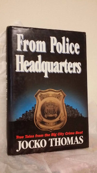 ▀▄▀From Police Headquarters Hardcover/DJ/ Book.[SIGNED]