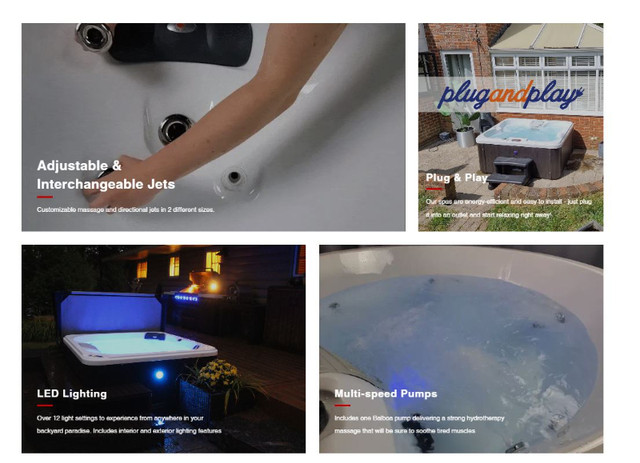New Sealed - Canadian Spa Company Gander Hot Tub - Plug and Play in Hot Tubs & Pools in City of Toronto - Image 4