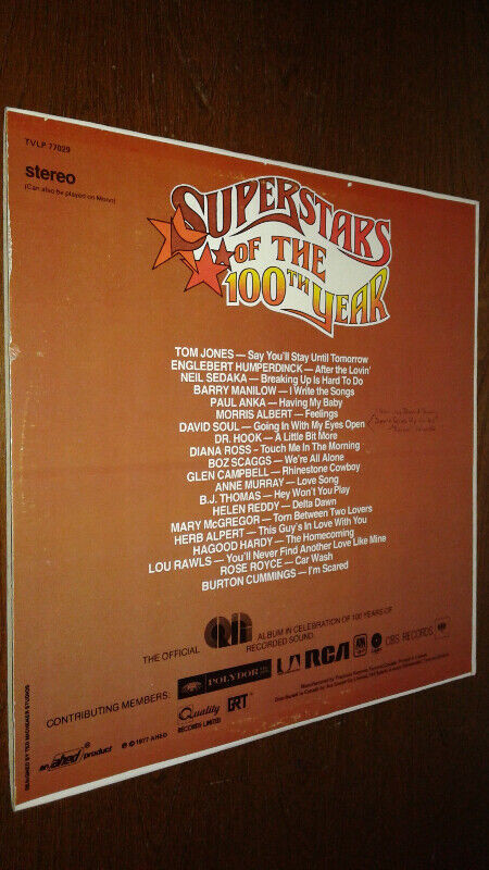 VINYL LPs RECORDs ALBUMs-Superstars of 100th Year (& David Soul) in CDs, DVDs & Blu-ray in Oshawa / Durham Region - Image 2
