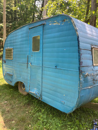 Rare 1956 retro 12’ shasta camper trailer small lightweight 