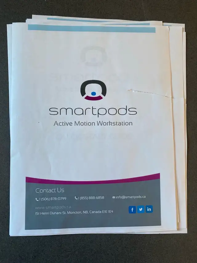 Smartpod active motion workstation 454687493142630409