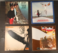 Vinyl Records (Used) - Led Zeppelin & The Rolling Stones