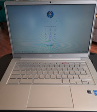 Chromebook HP Model 14a-na0010ca For SaleSilver Color14 inch