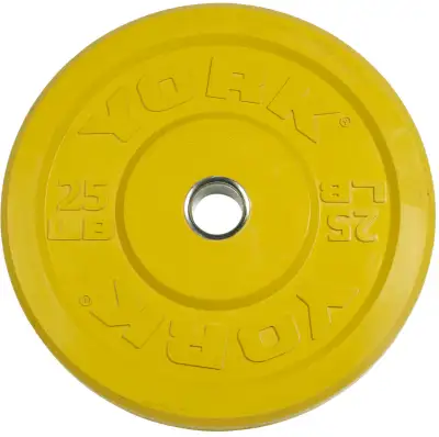 York Yellow 25 Lb Rubber  Training Bumper Plate, View more