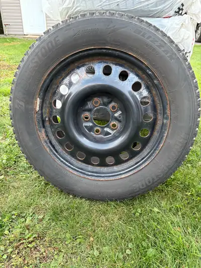 Bridgestone Blizzak WS90 96T BL winter tires 215/60R17 Macpek Multi 17x7 5-114.3 40/67 17x7 rims Pur...