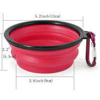 Brand New Portable Collapsible Pet Bowls