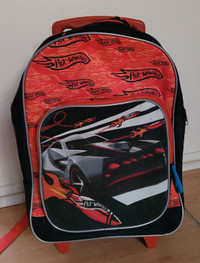Hot Wheels Rolling Backpack