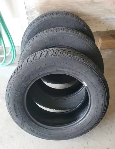 3 GoodYear Ultra Grip Winter Tires for Sale. **225/65/R17** Great Condition. (8/32") 75% Tread Remai...