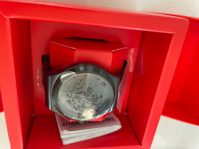 Swatch Watch. Sistem51, Sistem Dark. Brand New Swiss watch in Jewellery & Watches in Calgary - Image 4