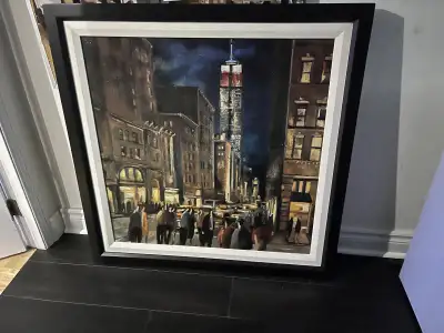 framed canvas/toile aveccadre, View more