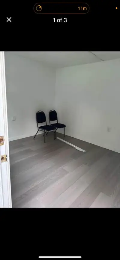 one private bedroom in shared kitchen and bathroom