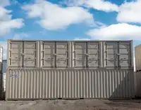 40' Steel Storage Container with 4 Side Door