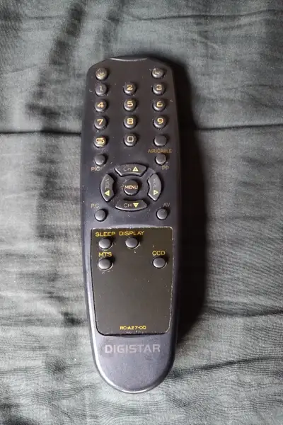 DIGISTAR RCA270D (p/n: 301ATS323527D) TV Remote Control (USED), View more