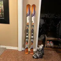 162 Atomic strong ski M2 with boots 