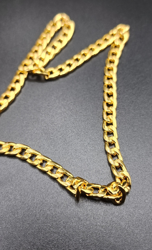 *NEW* Gold Color Cuban Link Chain $10 in Jewellery & Watches in Kitchener / Waterloo - Image 4