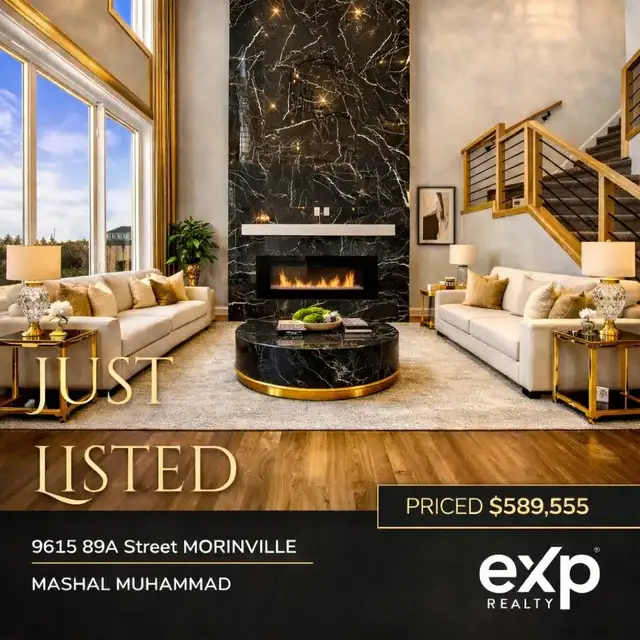 ✨ JUST LISTED IN MORINVILLE ✨ 9615 89A Street