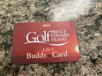 2023 Golf PEI Buudy Card