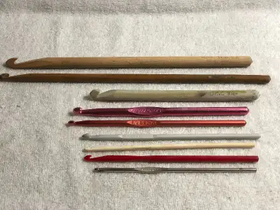 Assorted Sizes of Crochet Hooks Sold Separately $4 Each, View more