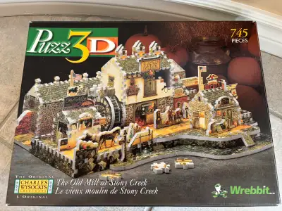 The Old Mill at Stony Creek 3D puzzle, View more