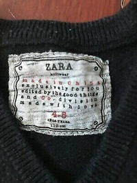 Zara sweater - age 4-5