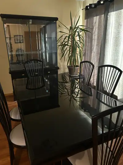 Gorgeous Dining Room Set. Compliments a room very nicely., View more