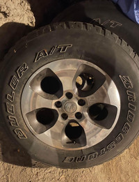 Jeep Tires with rims barely used