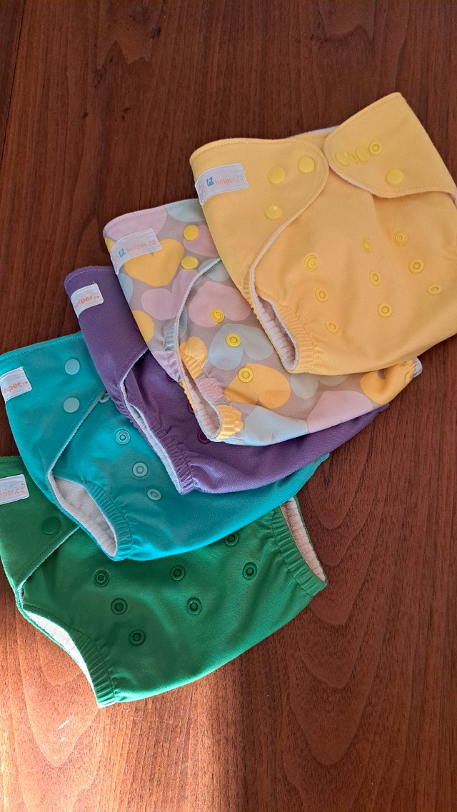 Lot of Lil Helper cloth diaper covers in Bathing & Changing in City of Toronto - Image 3